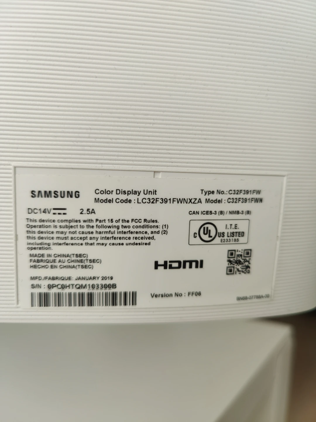 Samsung 32" Curved Monitor LC32F391FWNXZA - photo 4