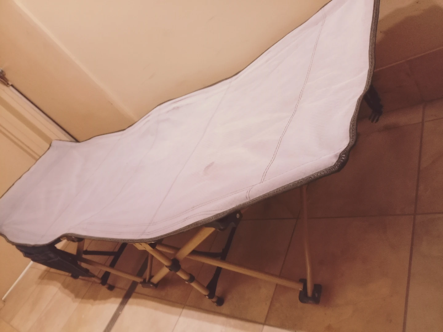 Camping Cot - Grey