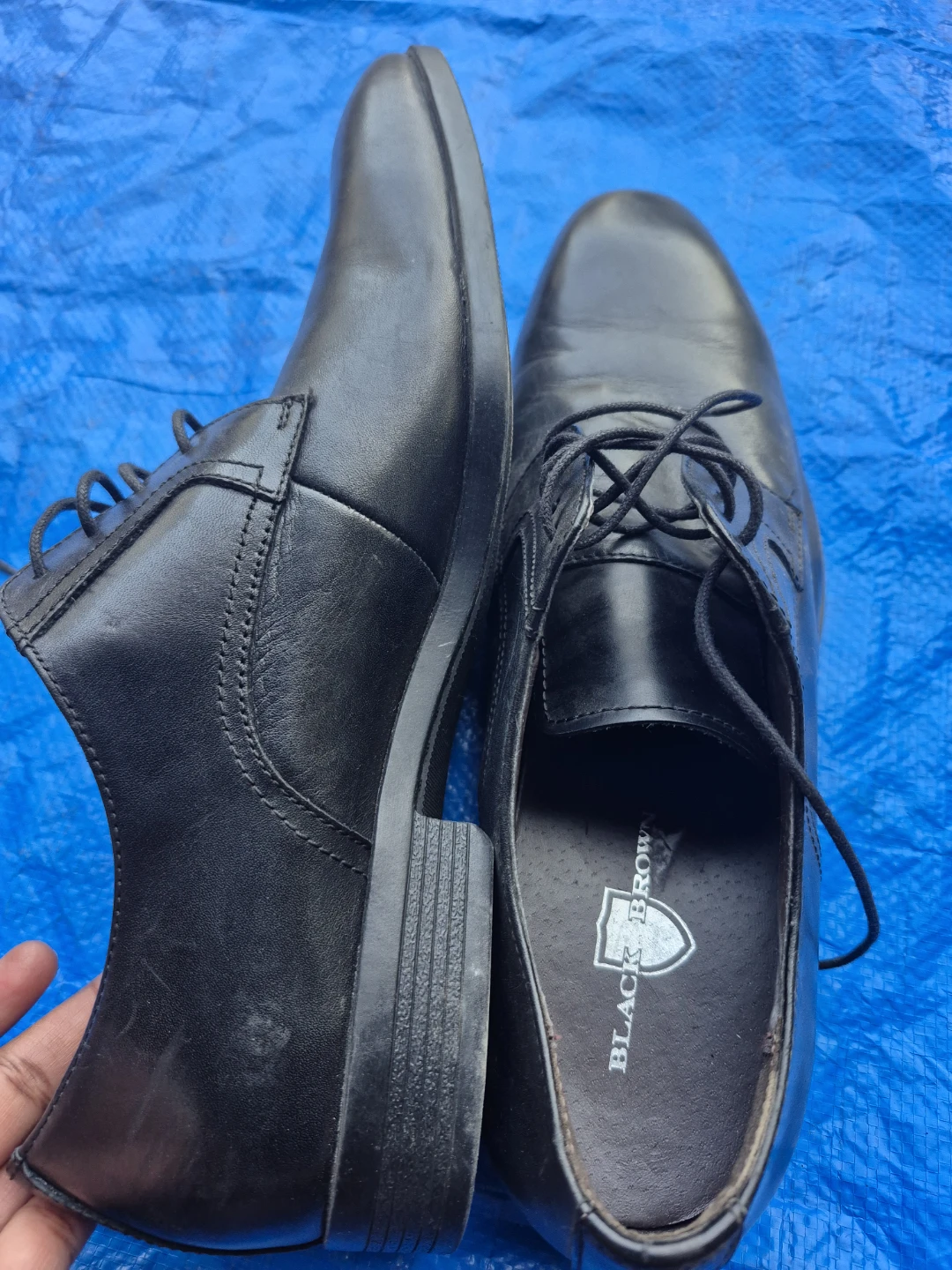 Black Brown Oxford Dress Shoes - photo 4