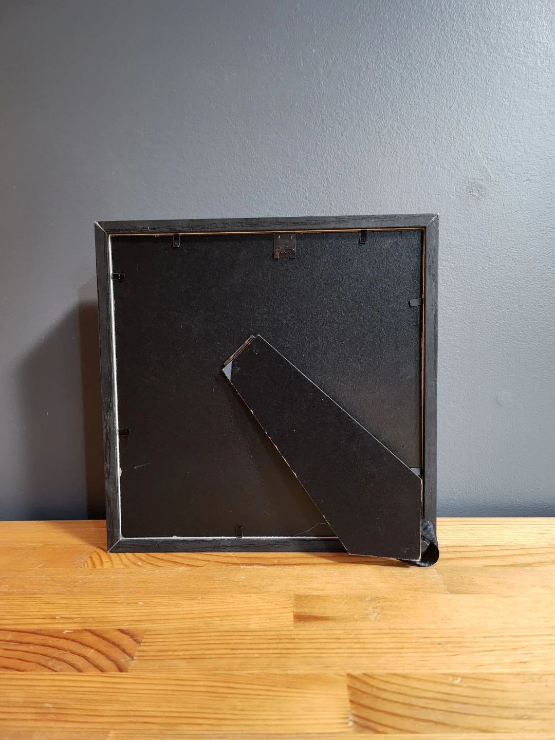 Shadow Box Square Picture Frame Black - photo 2