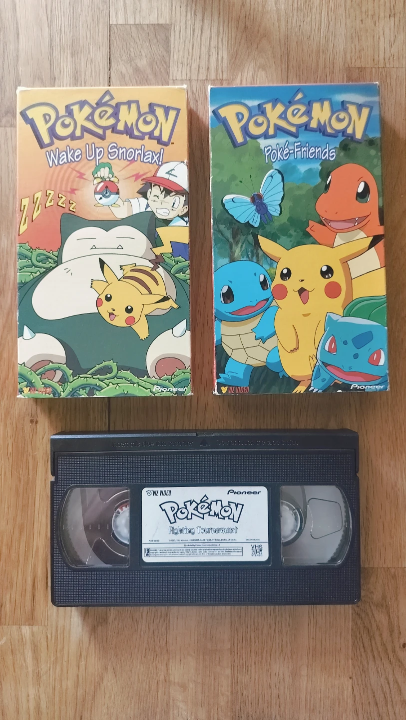 Pokemon VHS lot anime season 1