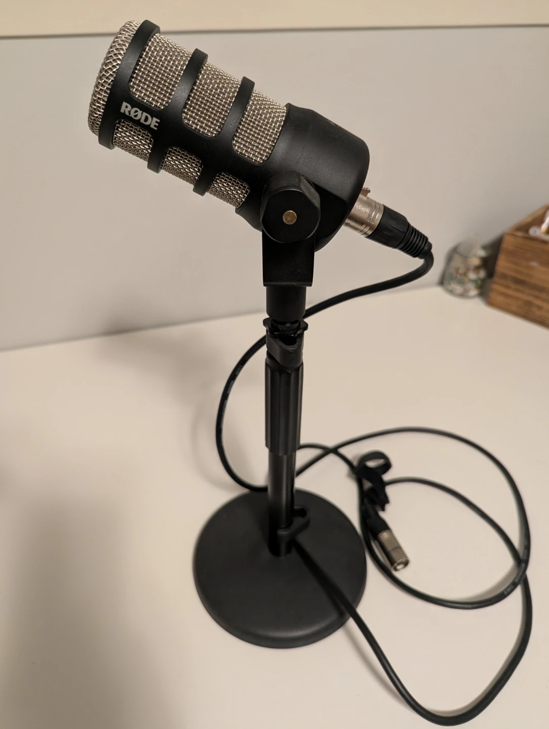 Rode PodMic Microphone with Desk Stand