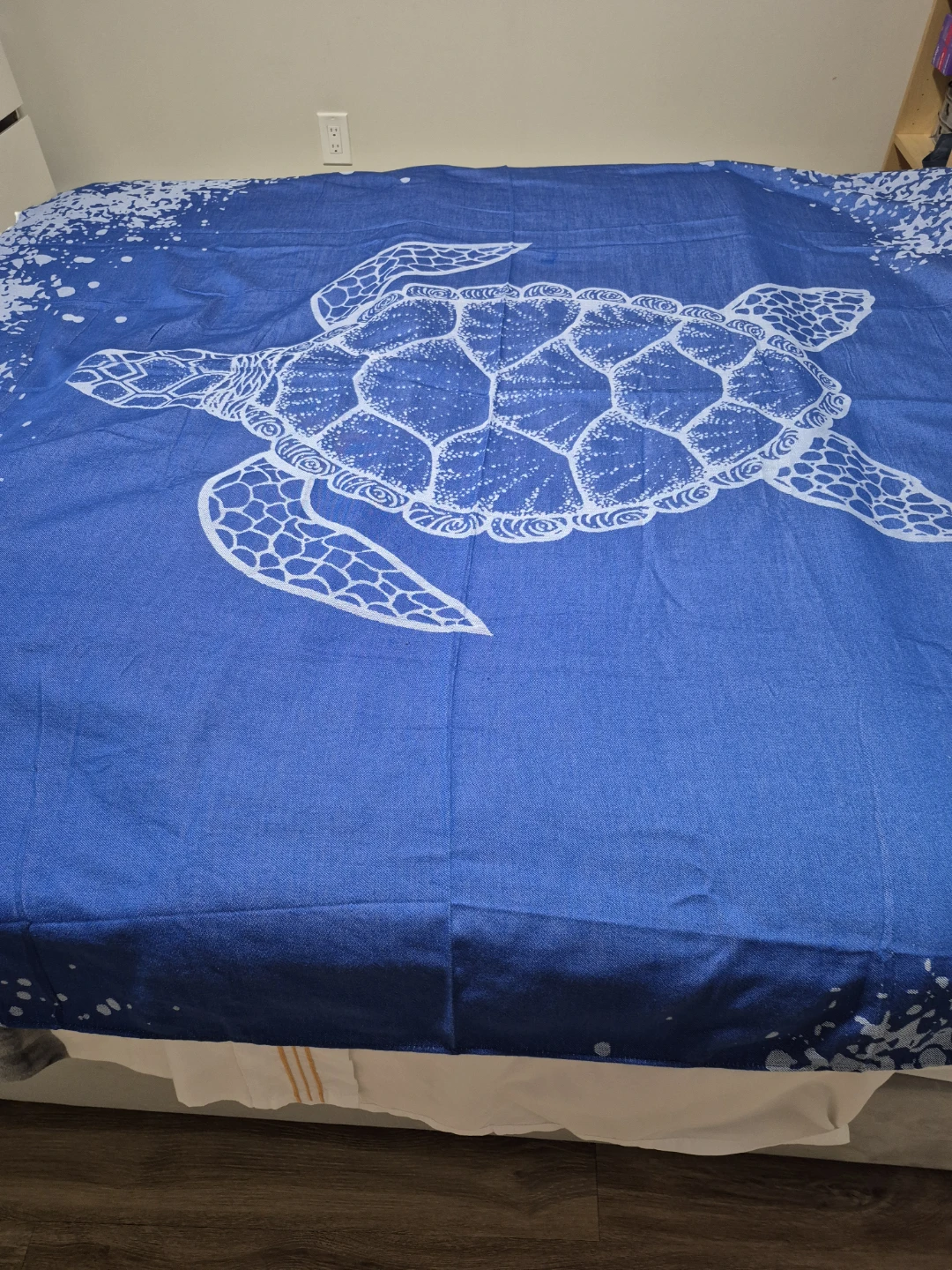 Blue Turtle Beach Towel