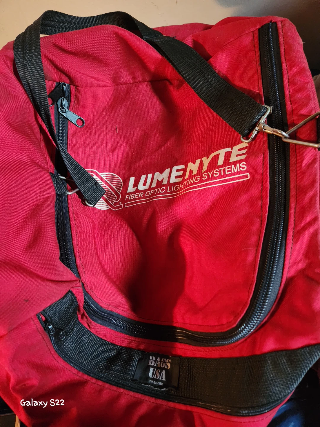 Lumenyte Red Duffle Bag - photo 2