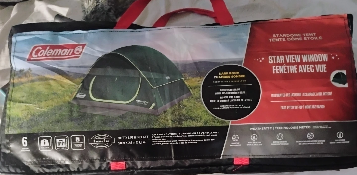 6 Man Coleman Tent