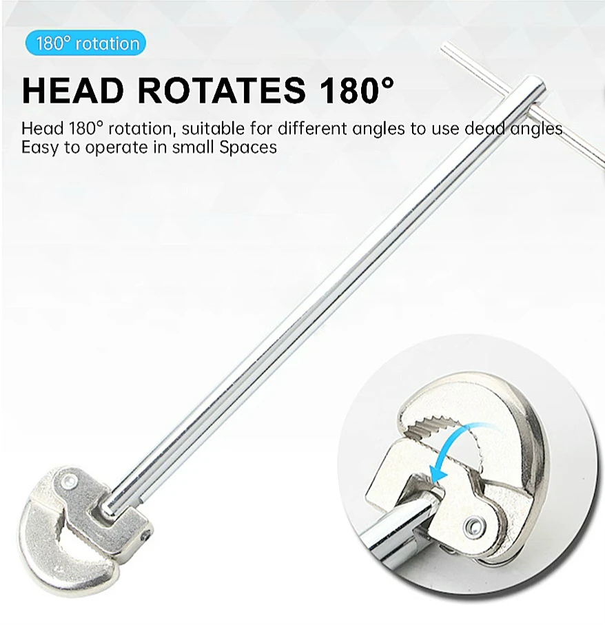 🔧Basin Wrench 180 Rotating Head🔧