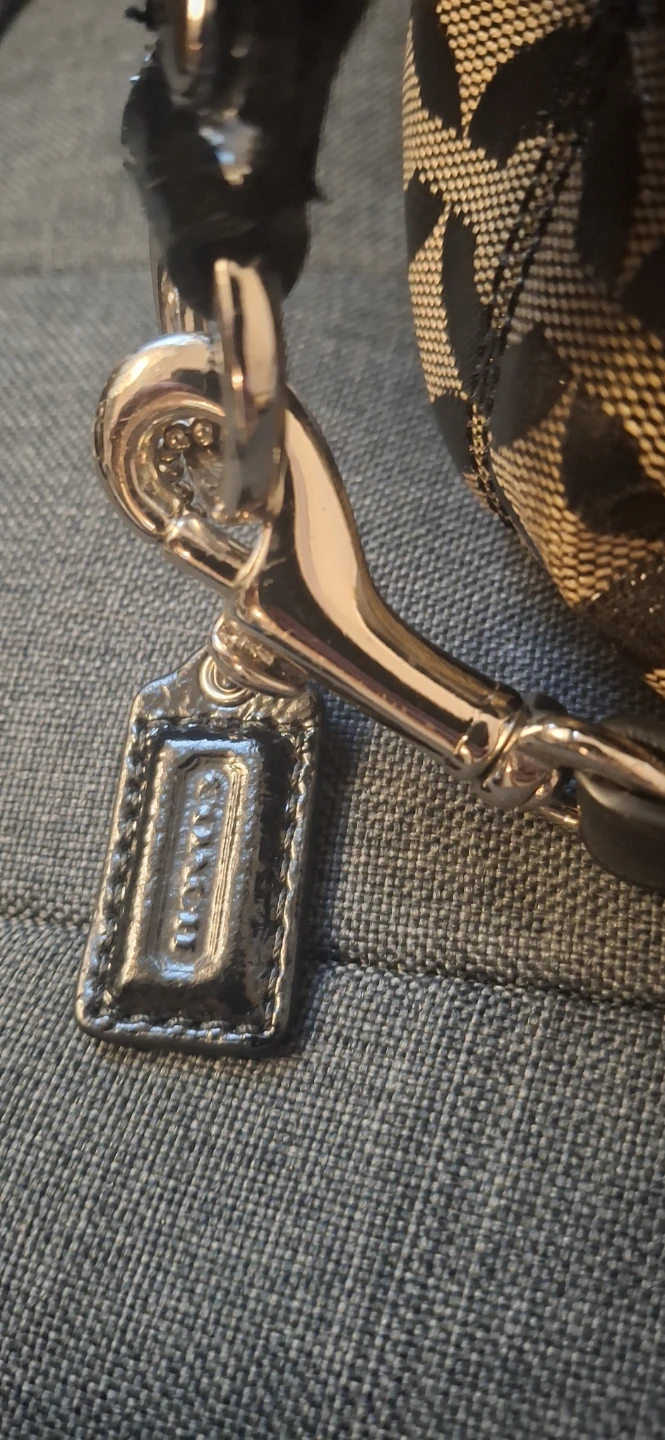 Coach Signature Pattern Hobo Bag - photo 4