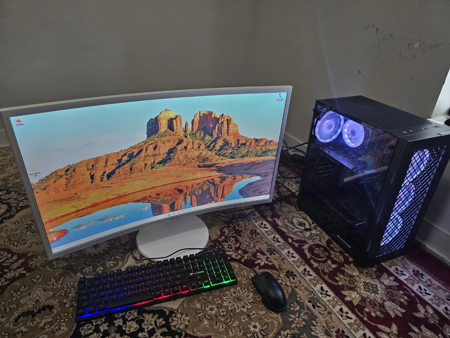 Intel i7 8750H,RTX 2060 Super 8GB,16GB,1TB, 32" Curve