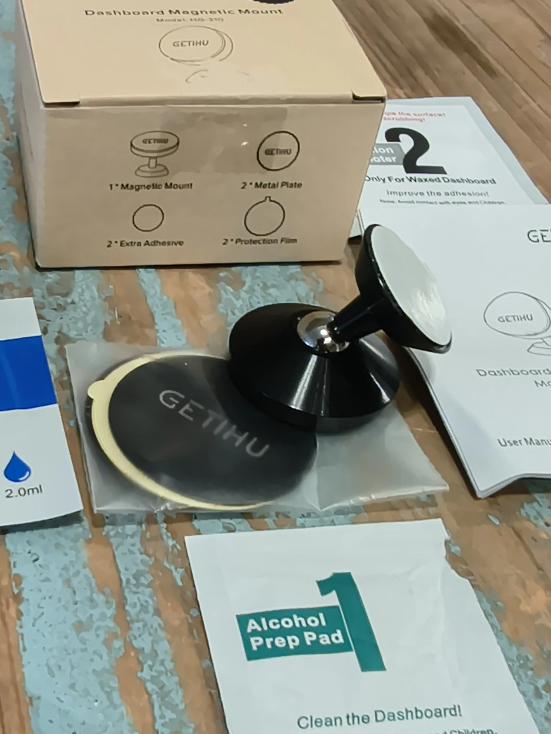 GETIHU HG-310 Car Phone Mount Dashboard Magnetic - photo 2