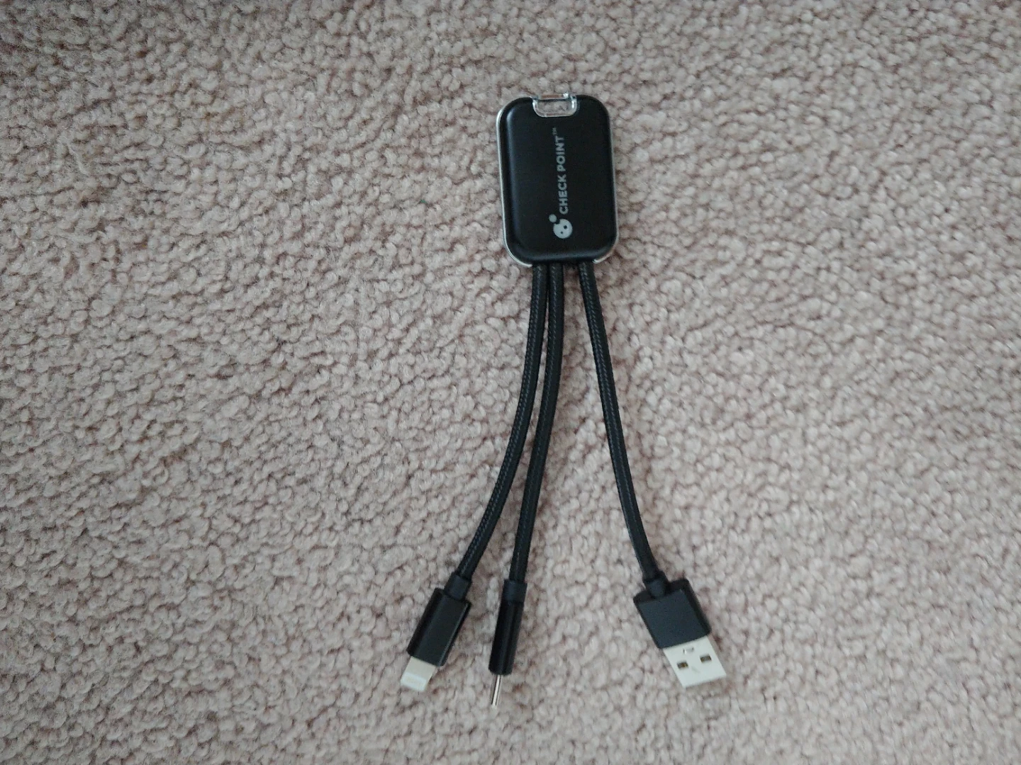 USB to USB c and lightning adapter