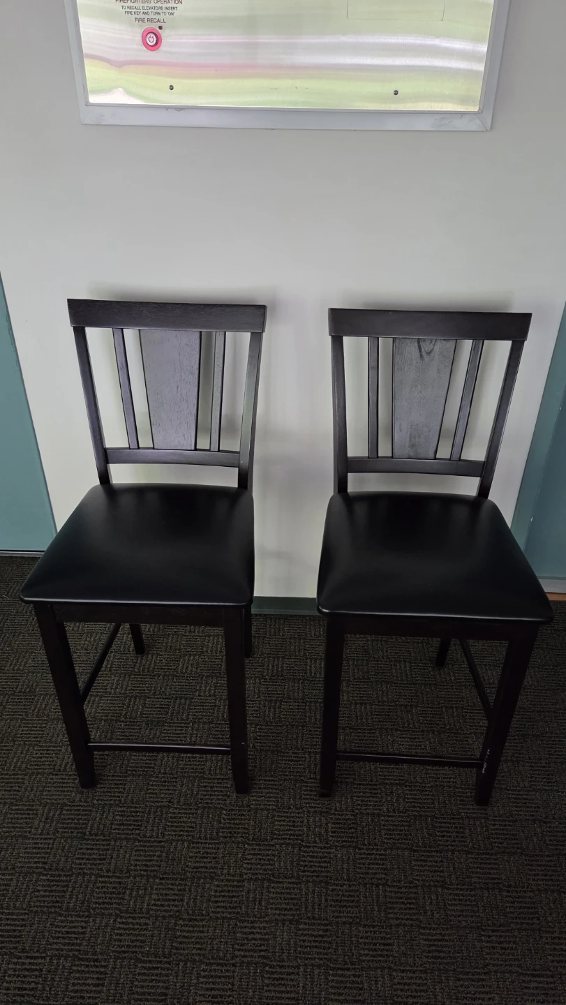 Two dining chairs, see description for pickup info - photo 2