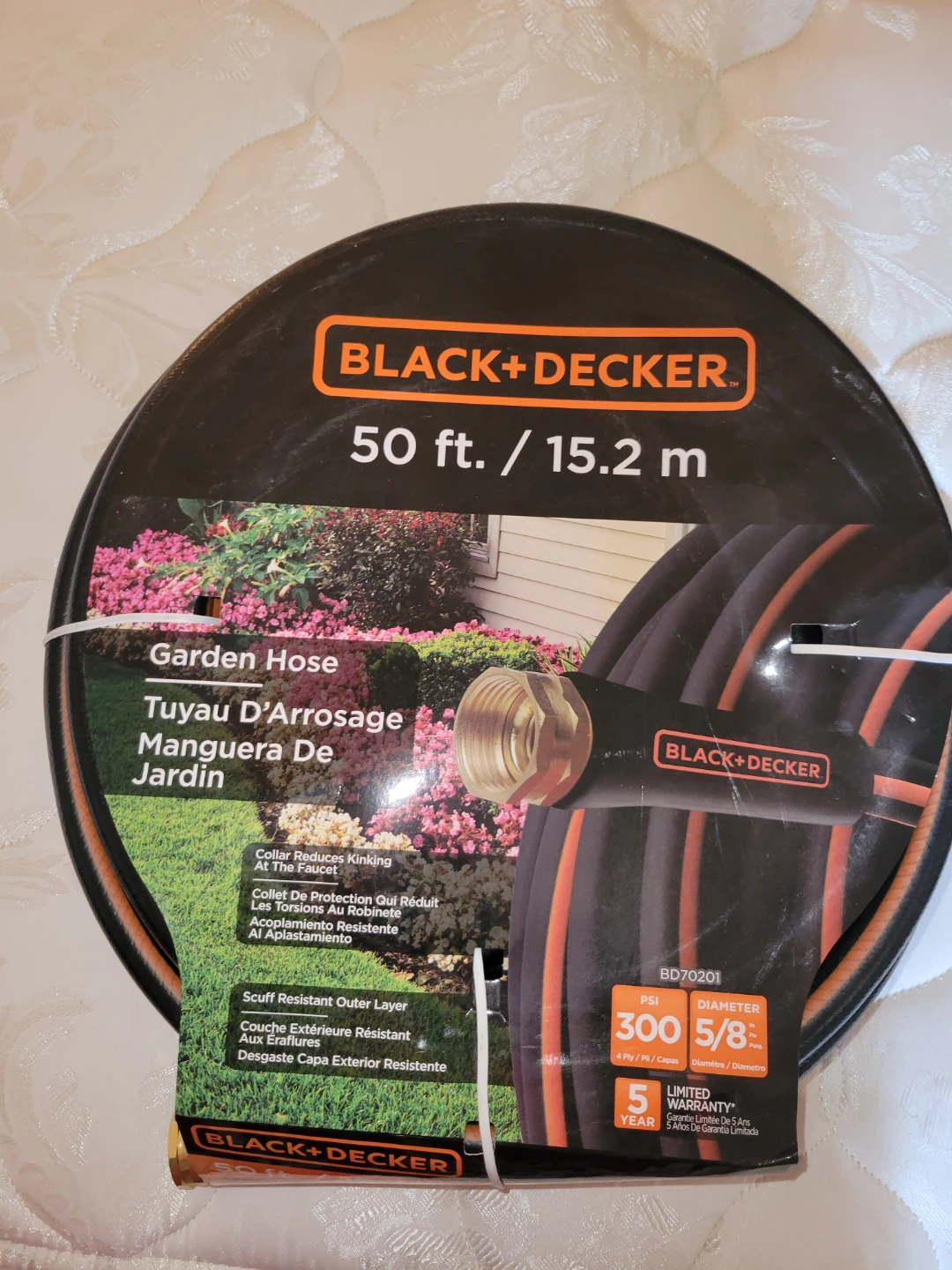 BLACK+DECKER 50 ft Garden Hose