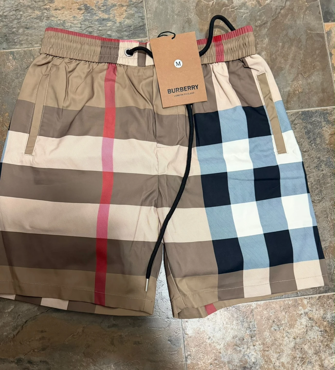 Burberry Haymarket shorts
