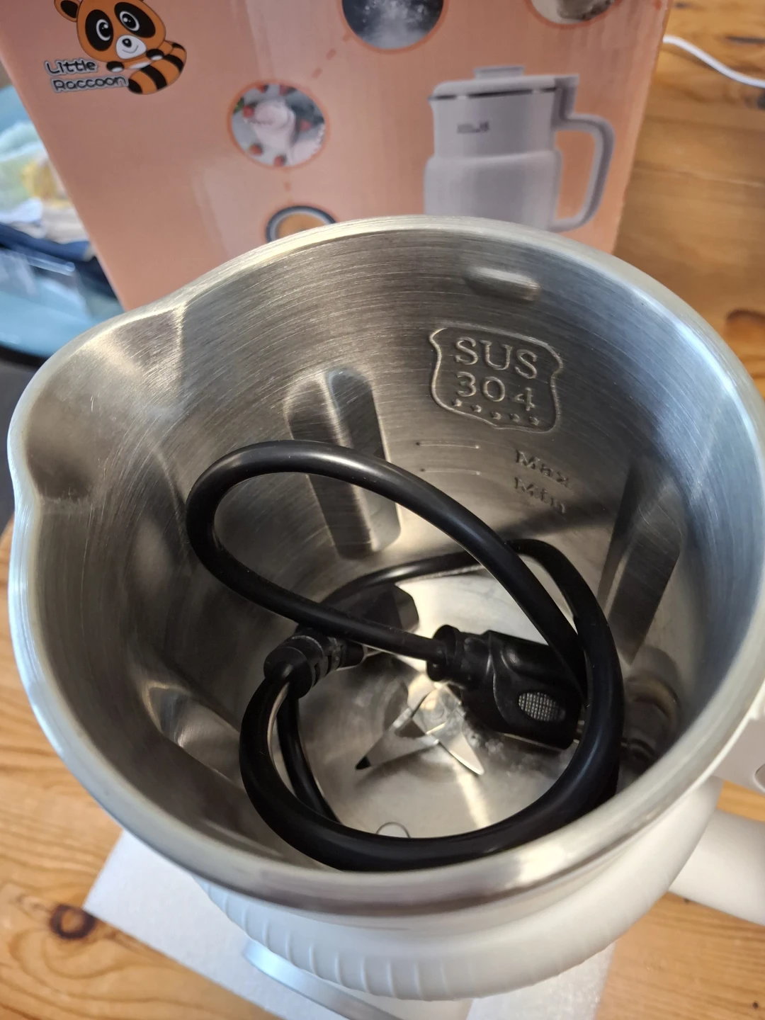 Little Racoon Soymilk Maker HB-B68K 0.6L - photo 3