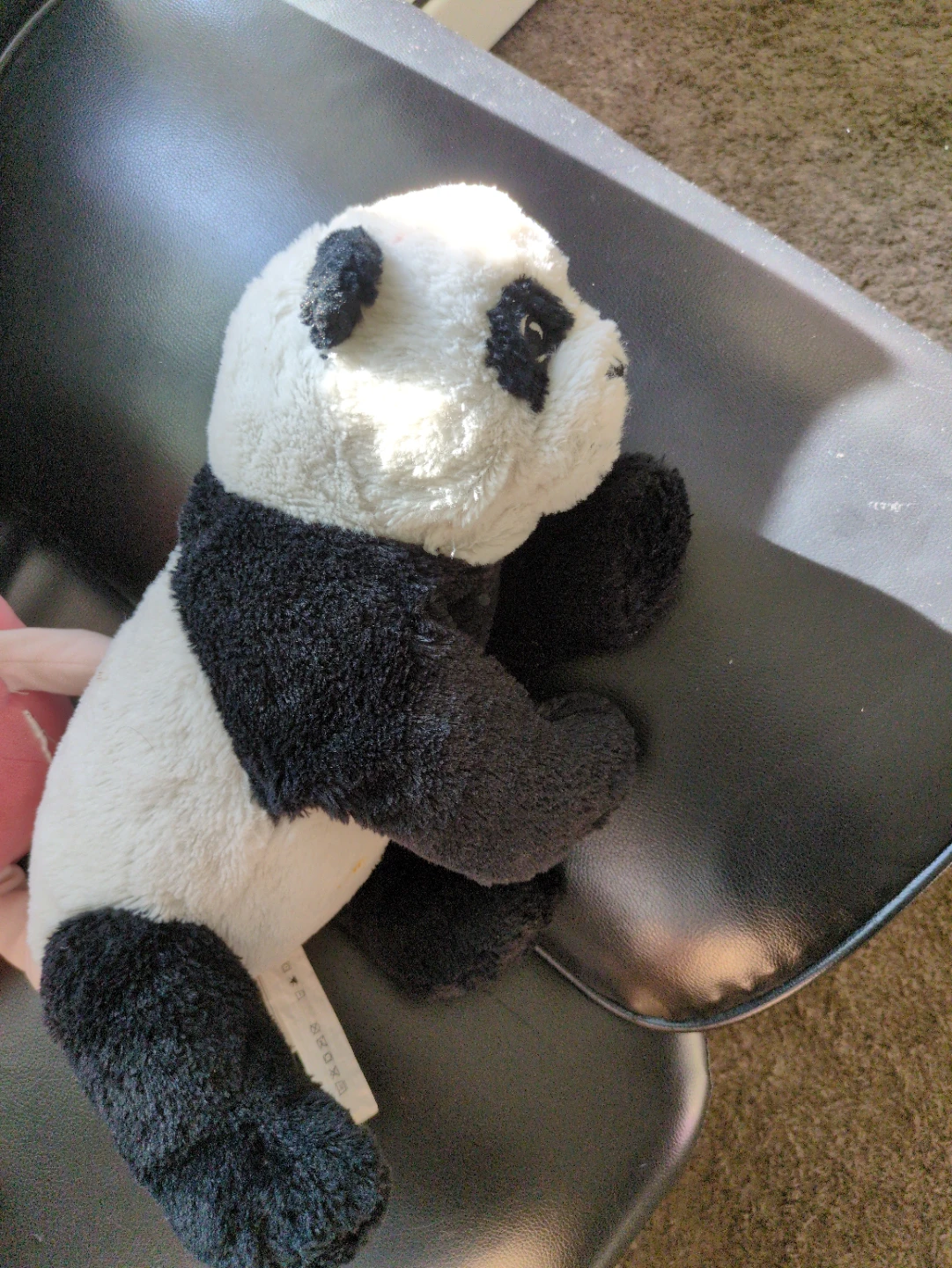 Plush Toy Bundle - Panda, Leopard, and Food Item - photo 3