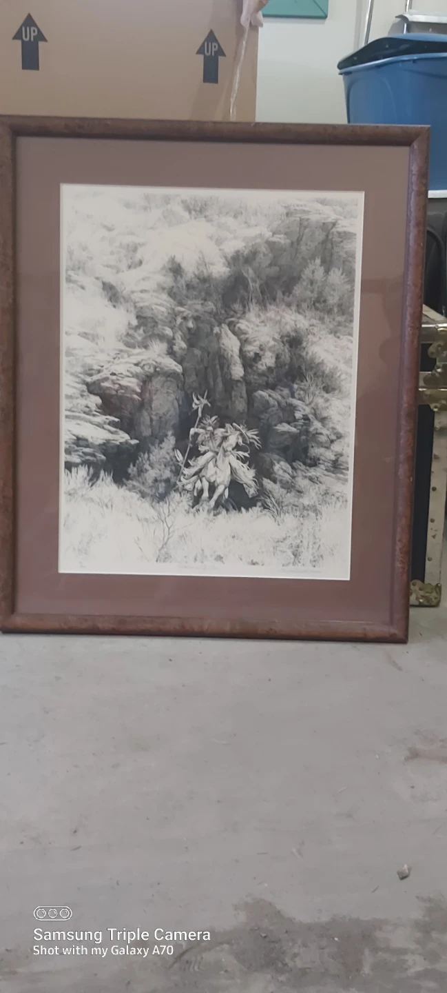 "Power of One." Framed Art Print by DoLittle- 173/300 - photo 2