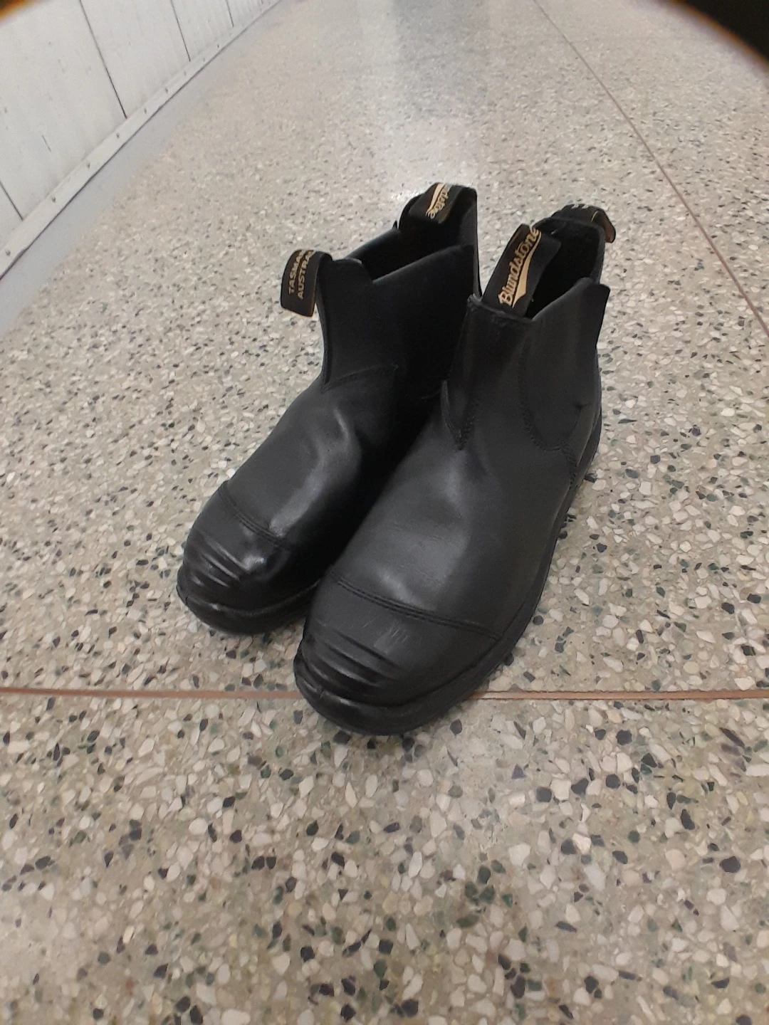 Blundstone Black Leather  Safety Boots Men's Size 12 - photo 5