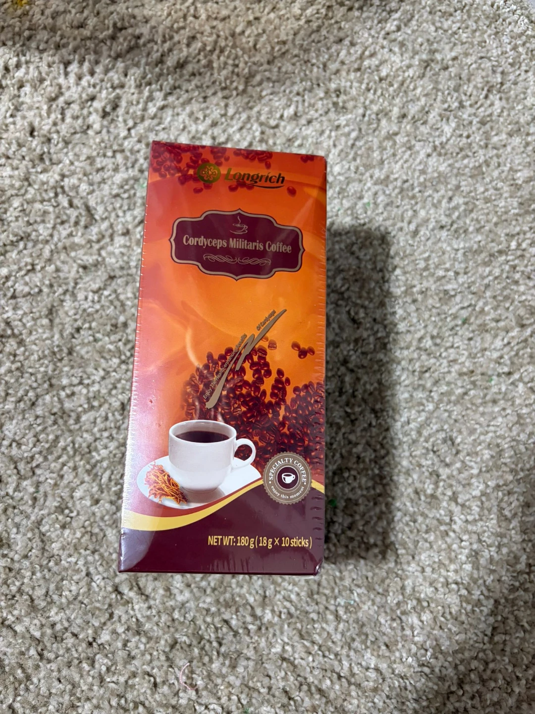 Longrich Cordyceps Militaris Coffee 10 sticks -