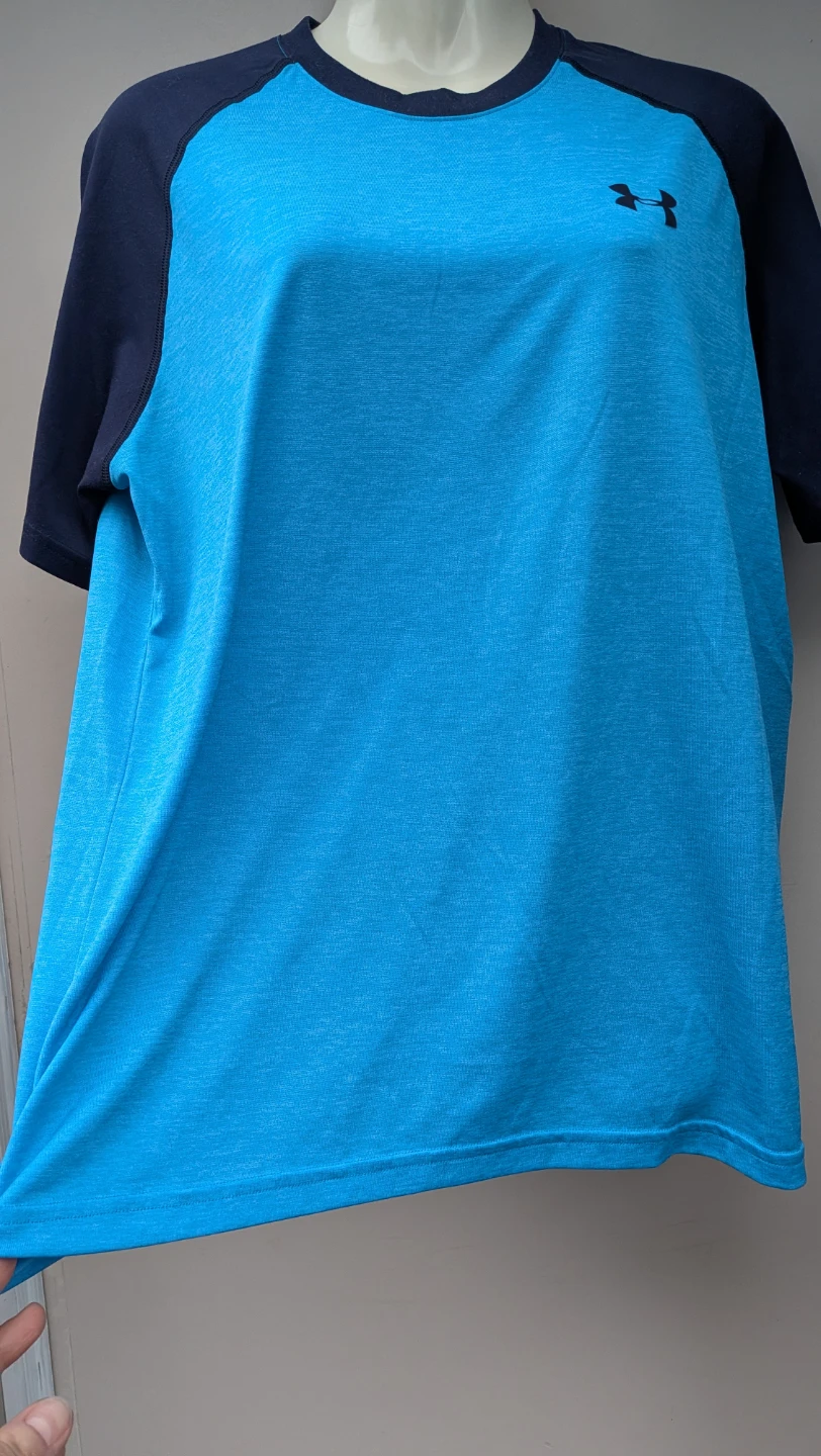 Under Armour Men's Blue T-Shirt sz MEDIUM - photo 2