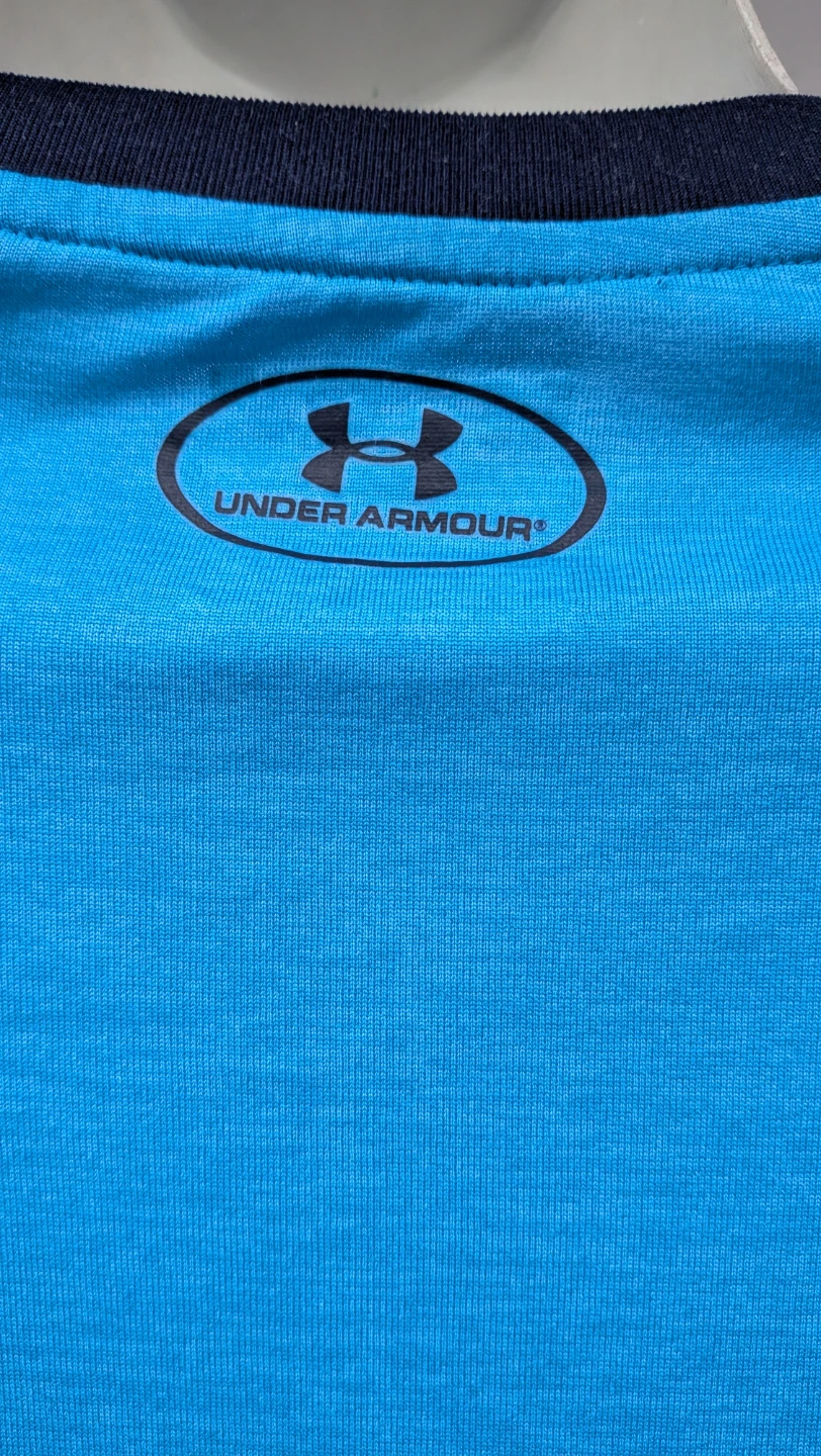 Under Armour Men's Blue T-Shirt sz MEDIUM - photo 4