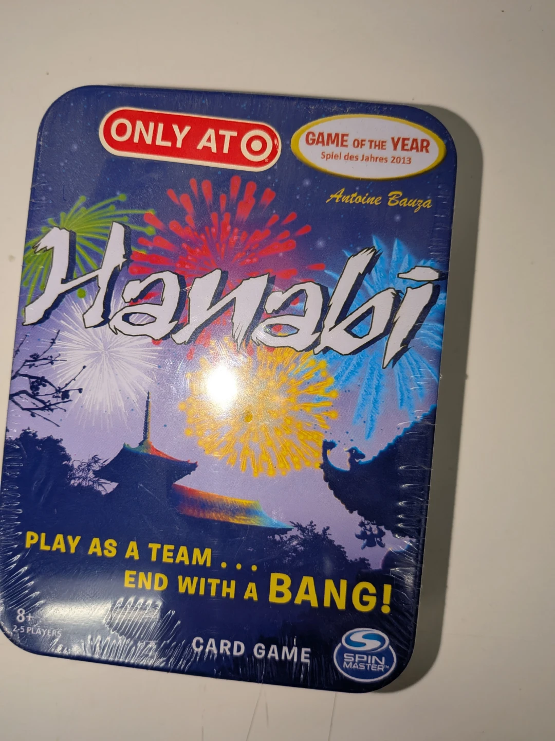 Hanabi Card Game Tin - Spin Master