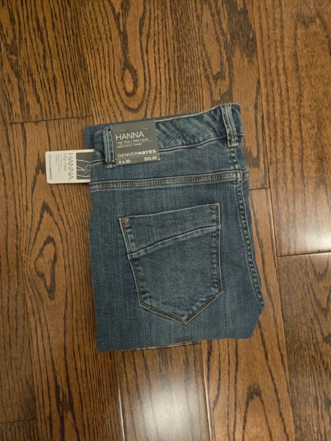 Denver Hayes Hanna High Rise Jeans Size 8 x 30 - photo 4