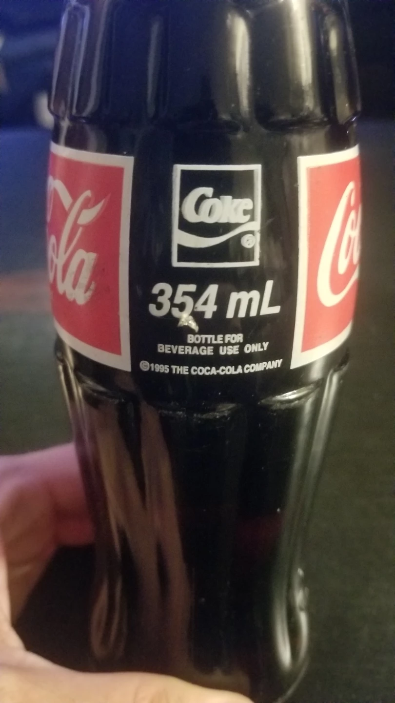 Coca-Cola 354 mL Bottle (1995) - photo 2