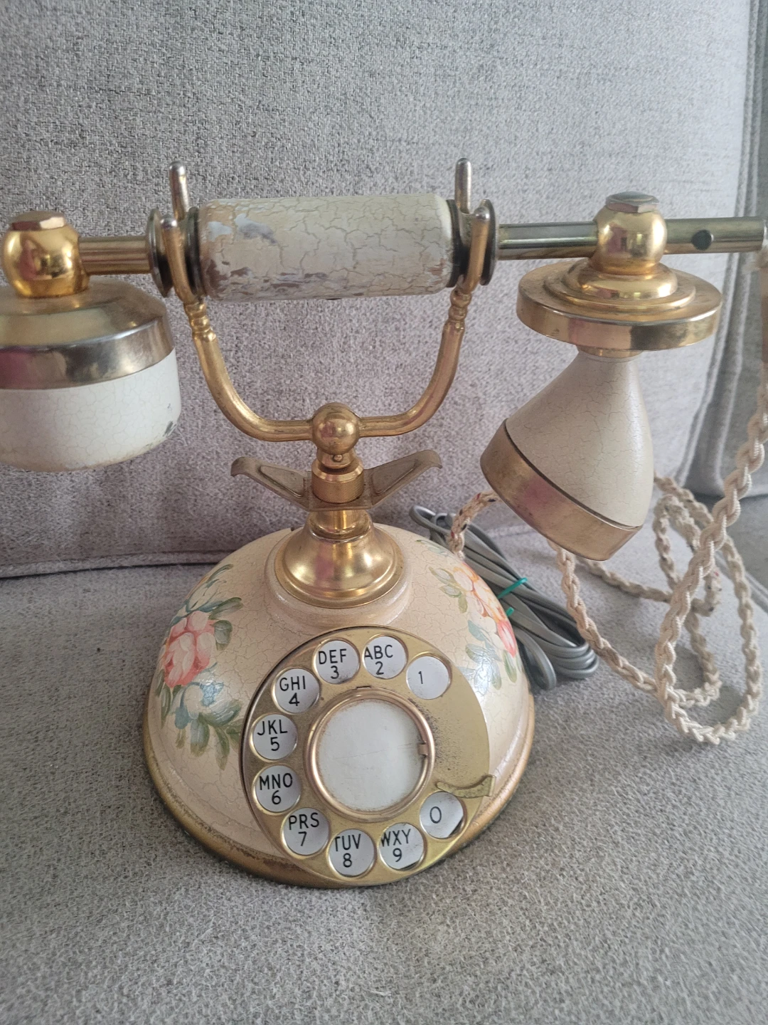 Antique rotary phone