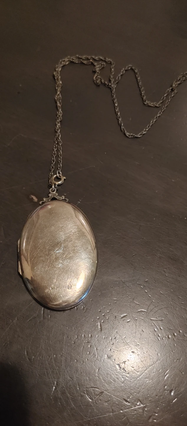 Oval Locket Necklace