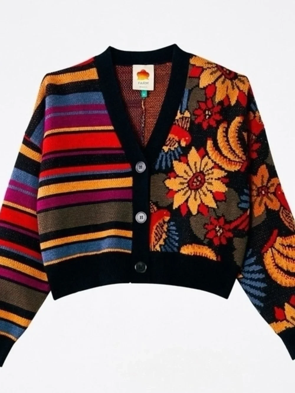 FARM Rio Shiny Chita Knit Cardigan - photo 4
