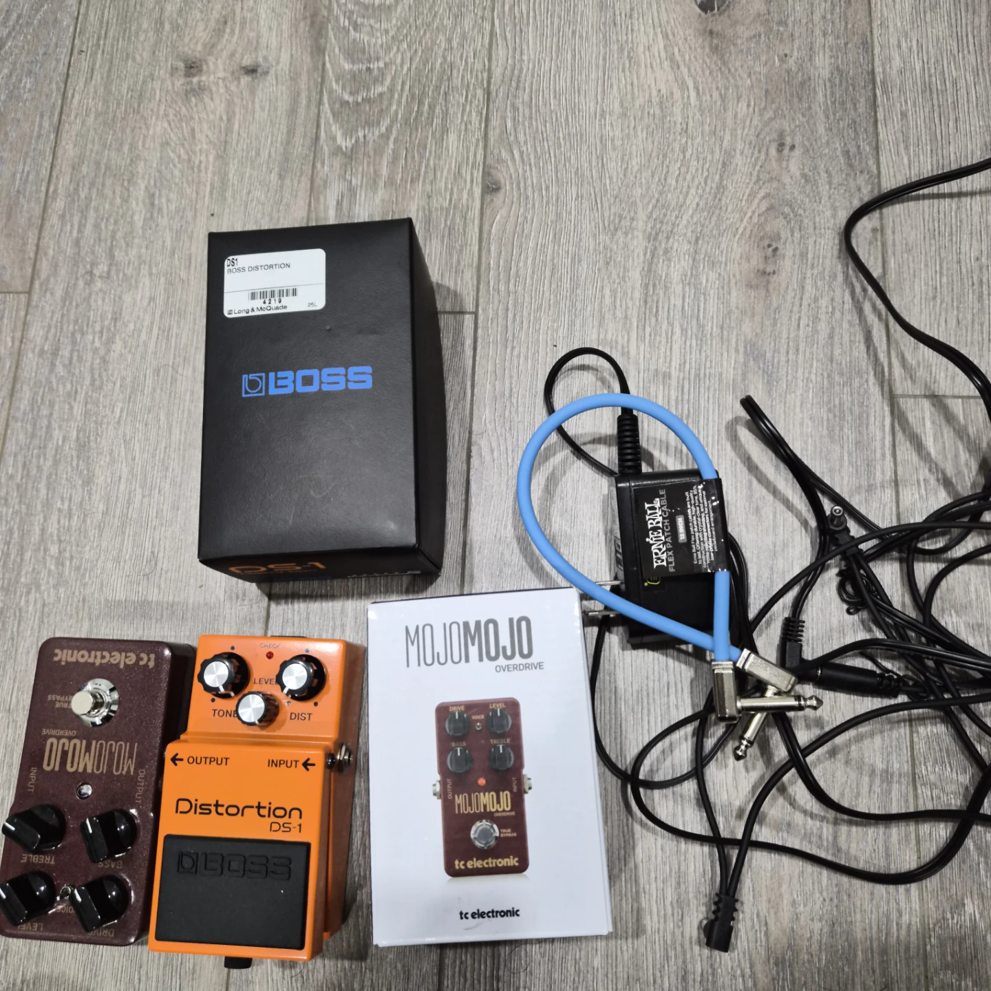 Boss Distortion &MojoMojo Overdrive Pedal
