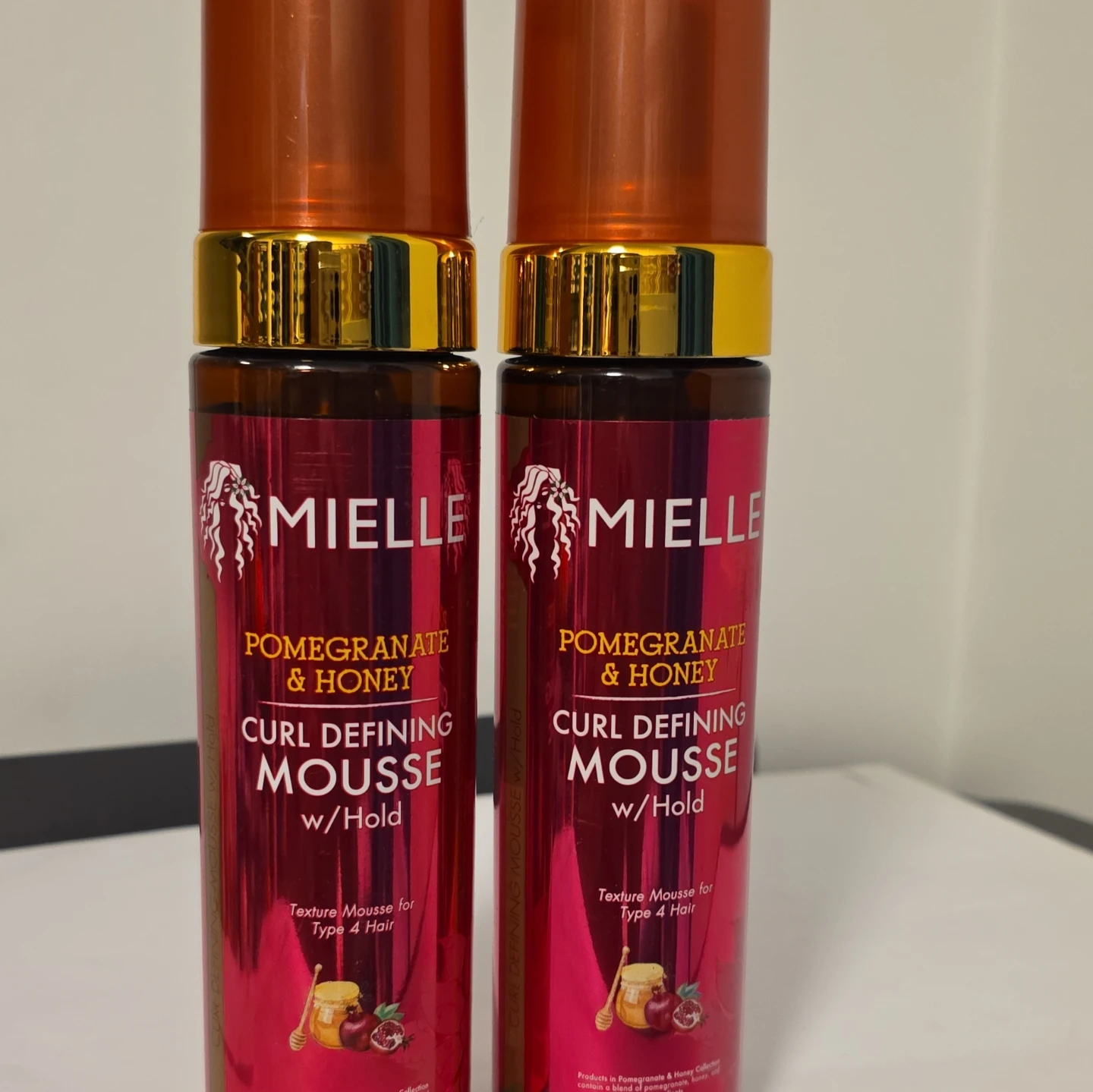 Mielle Pomegranate & Honey Curl Defining Mousse - 2 Pack