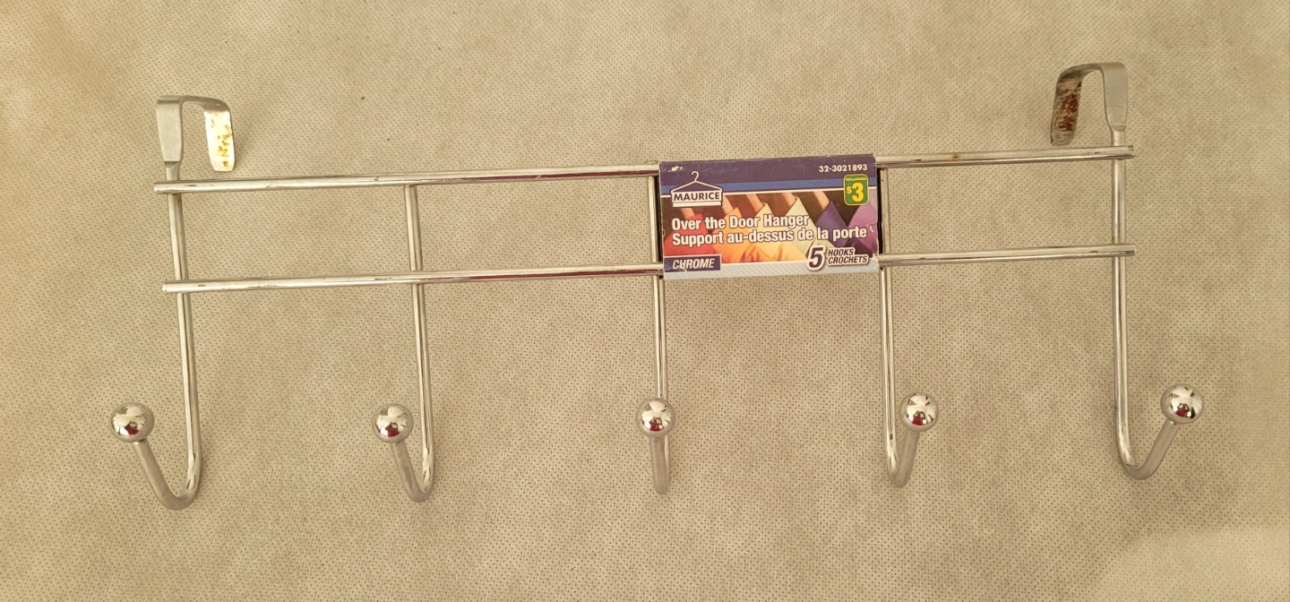 2 x Coat wall/door racks - photo 5