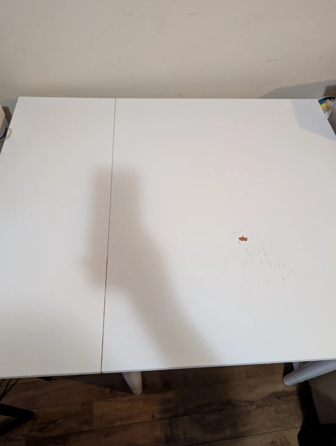 White folding table - photo 4