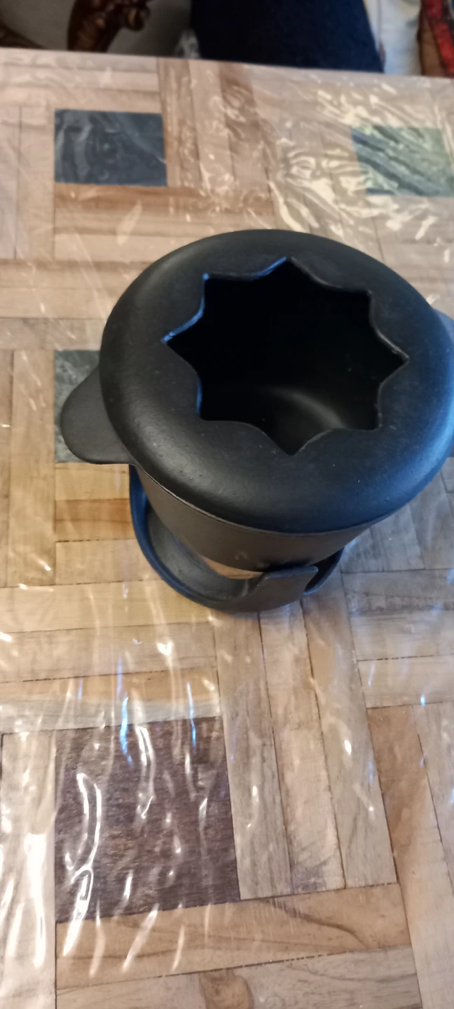 Cast Iron Fondue Pot Set