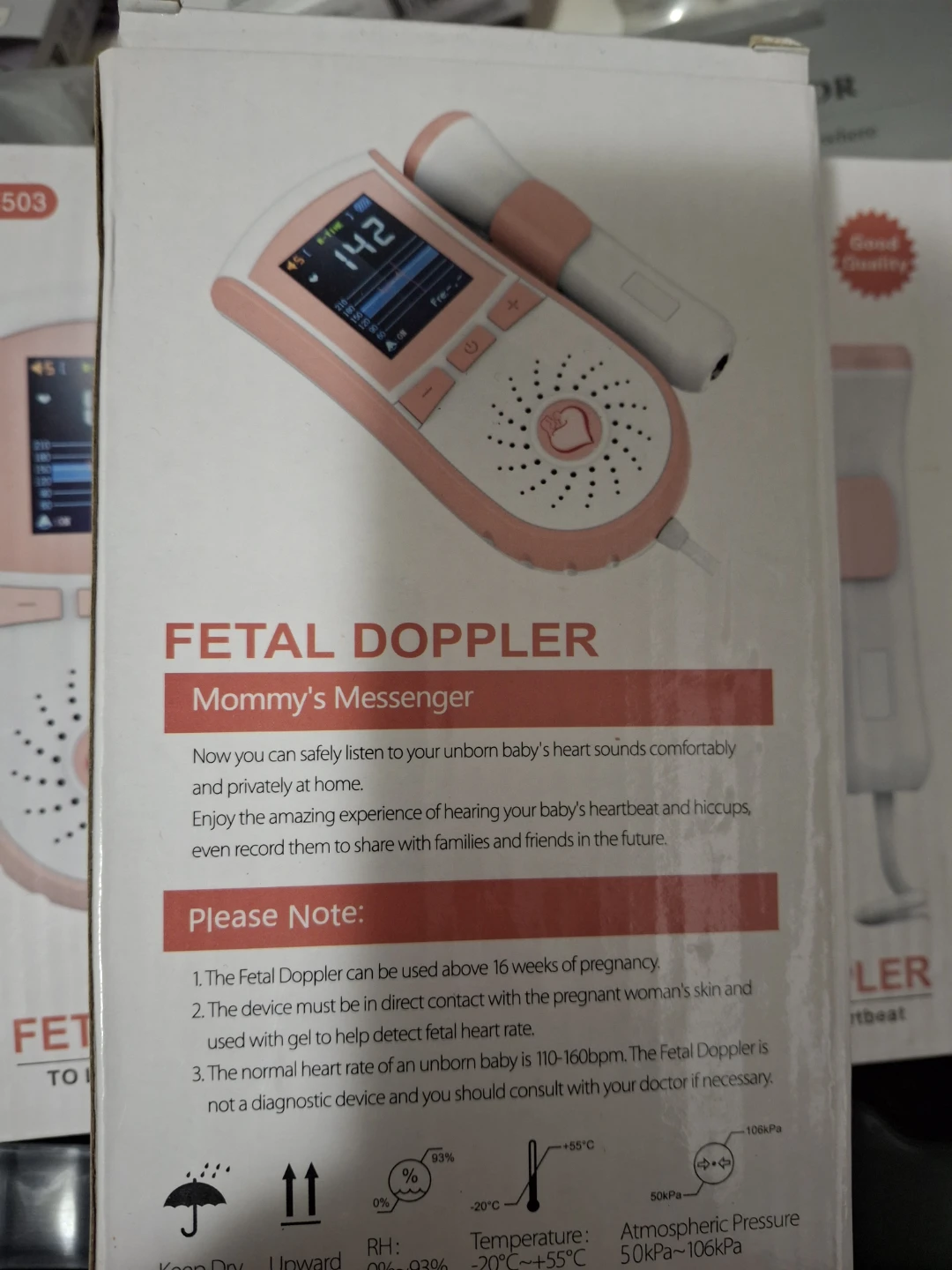New Mommy's Messenger Fetal Doppler - photo 5