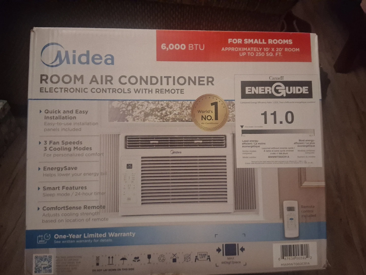 Midea 6,000 BTU Room Air Conditioner