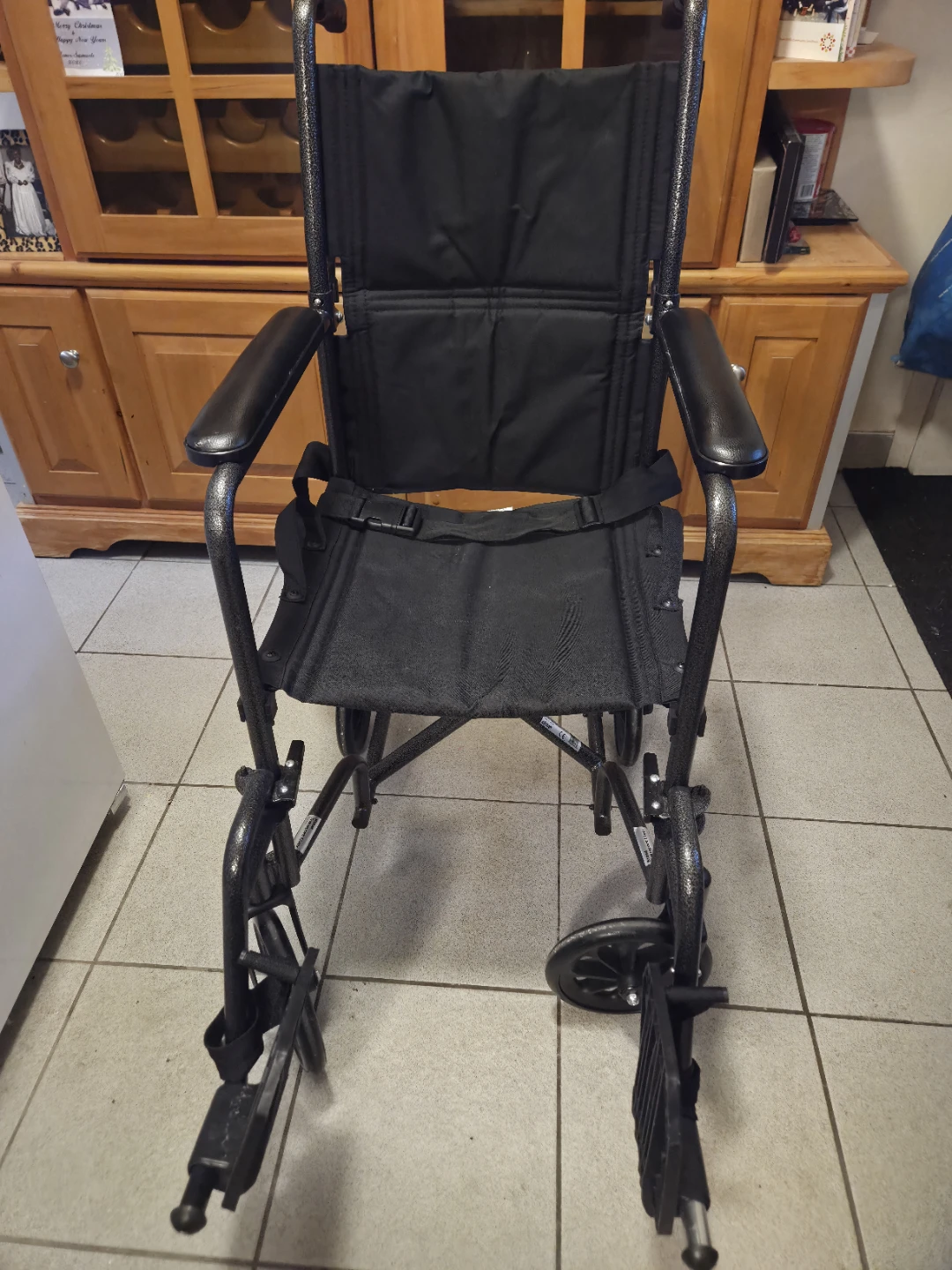 Medical Lightweight Folding Transport Wheelchair