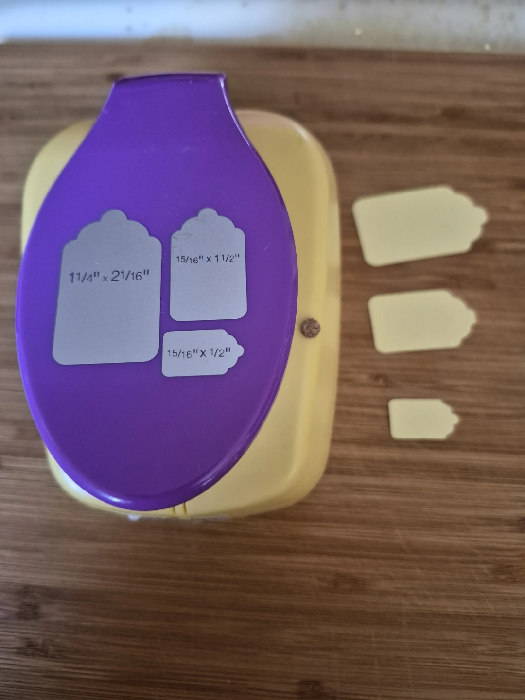 McGill Tag Punch - 3 Sizes crafting
