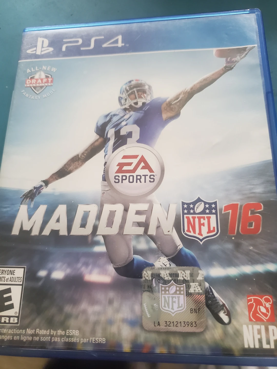 Madden NFL 16 PS4 Video Game