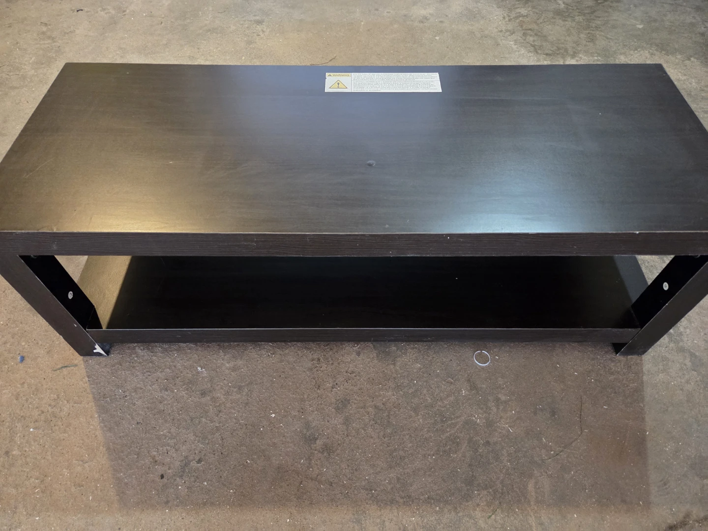 Dark Wood Coffee Table