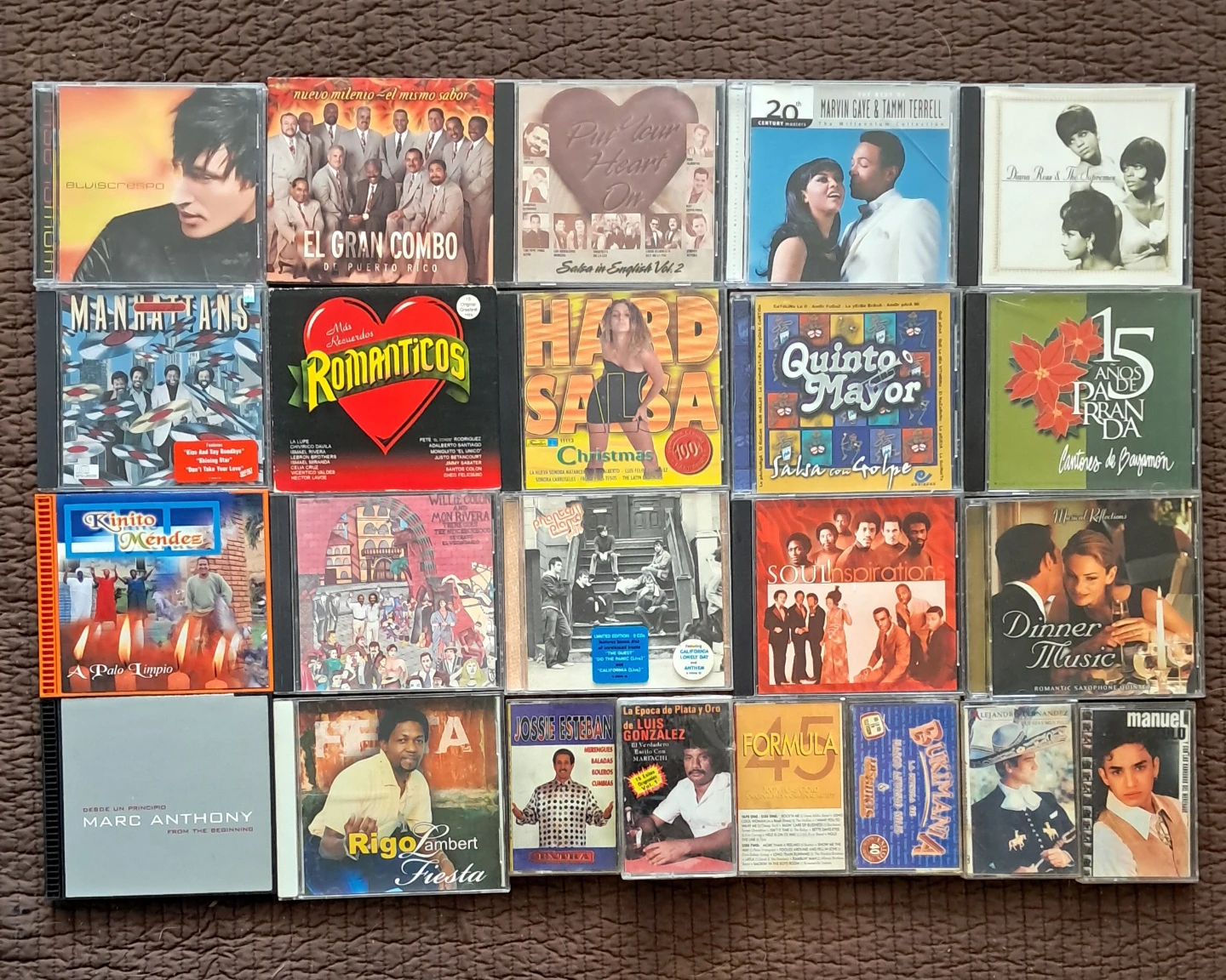 Assorted Latin Music CDs