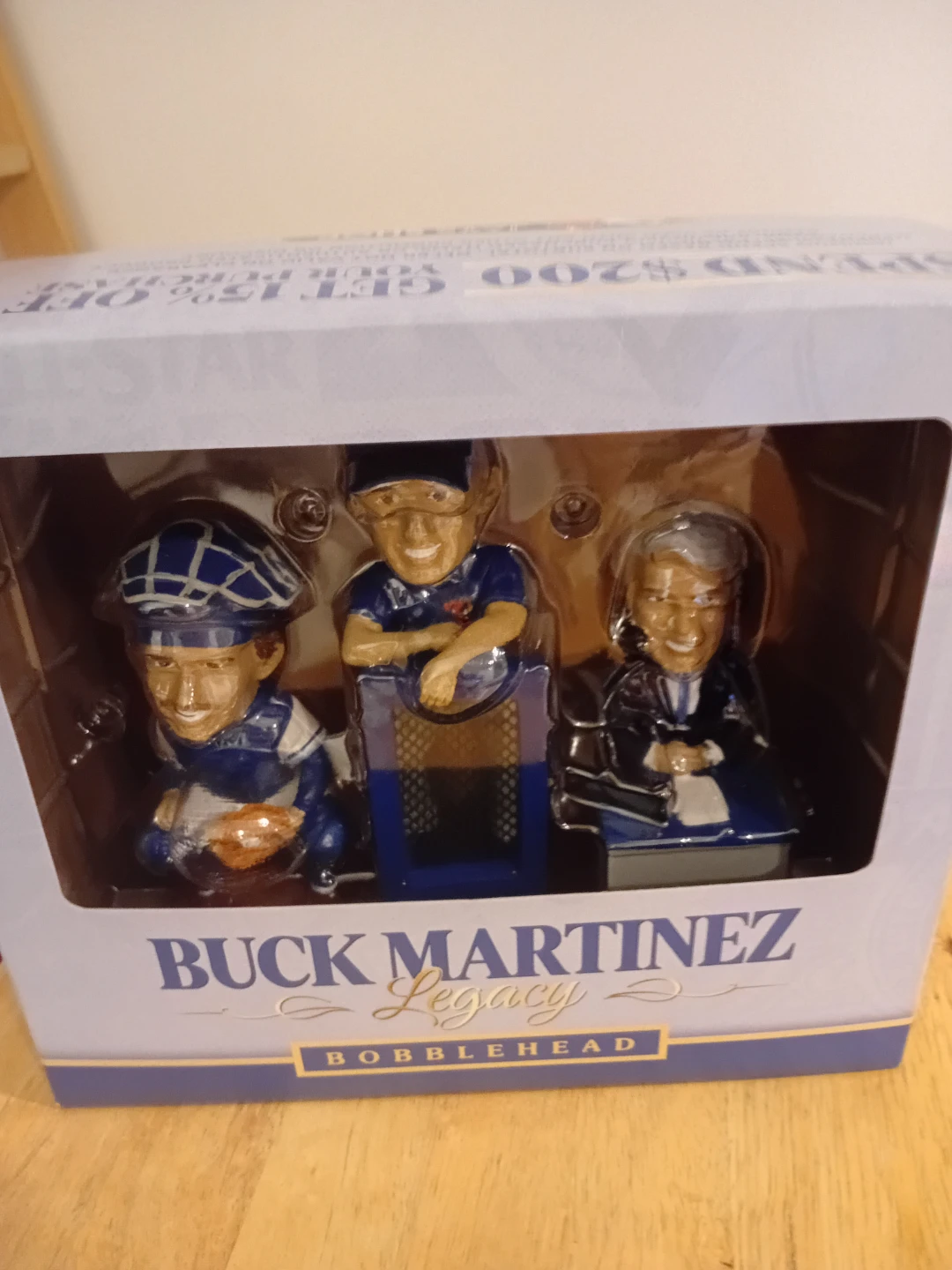 Buck Martinez Legacy Bobblehead Set