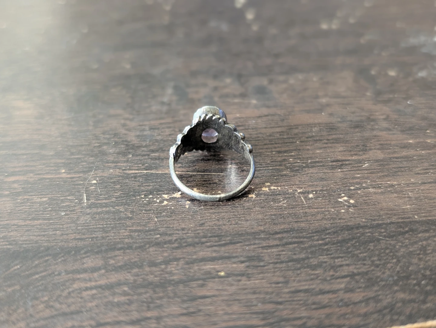 Sterling Silver Amethyst Ring Size 6 - photo 2