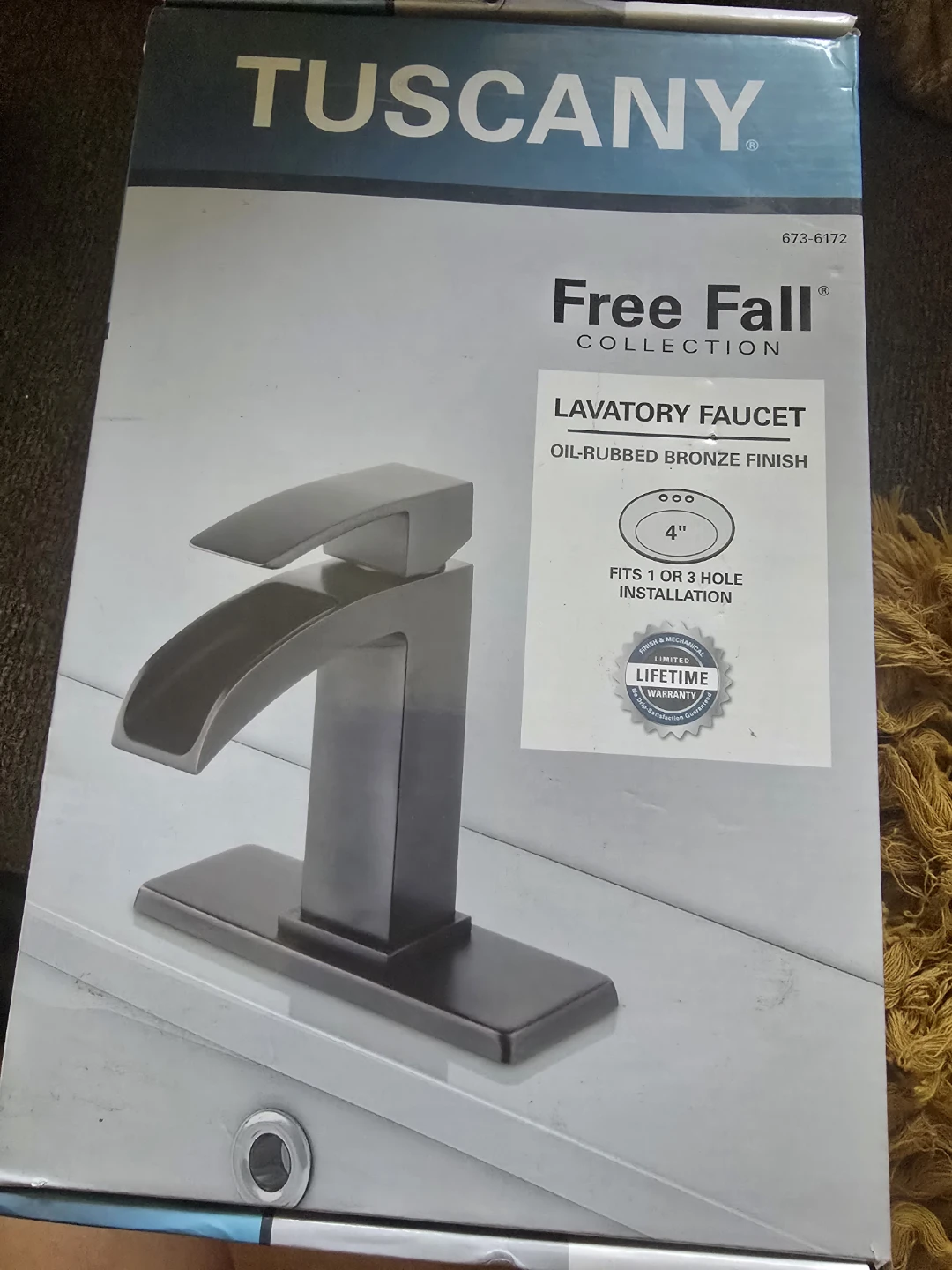 Tuscany Free Fall Collection Lavatory Faucet