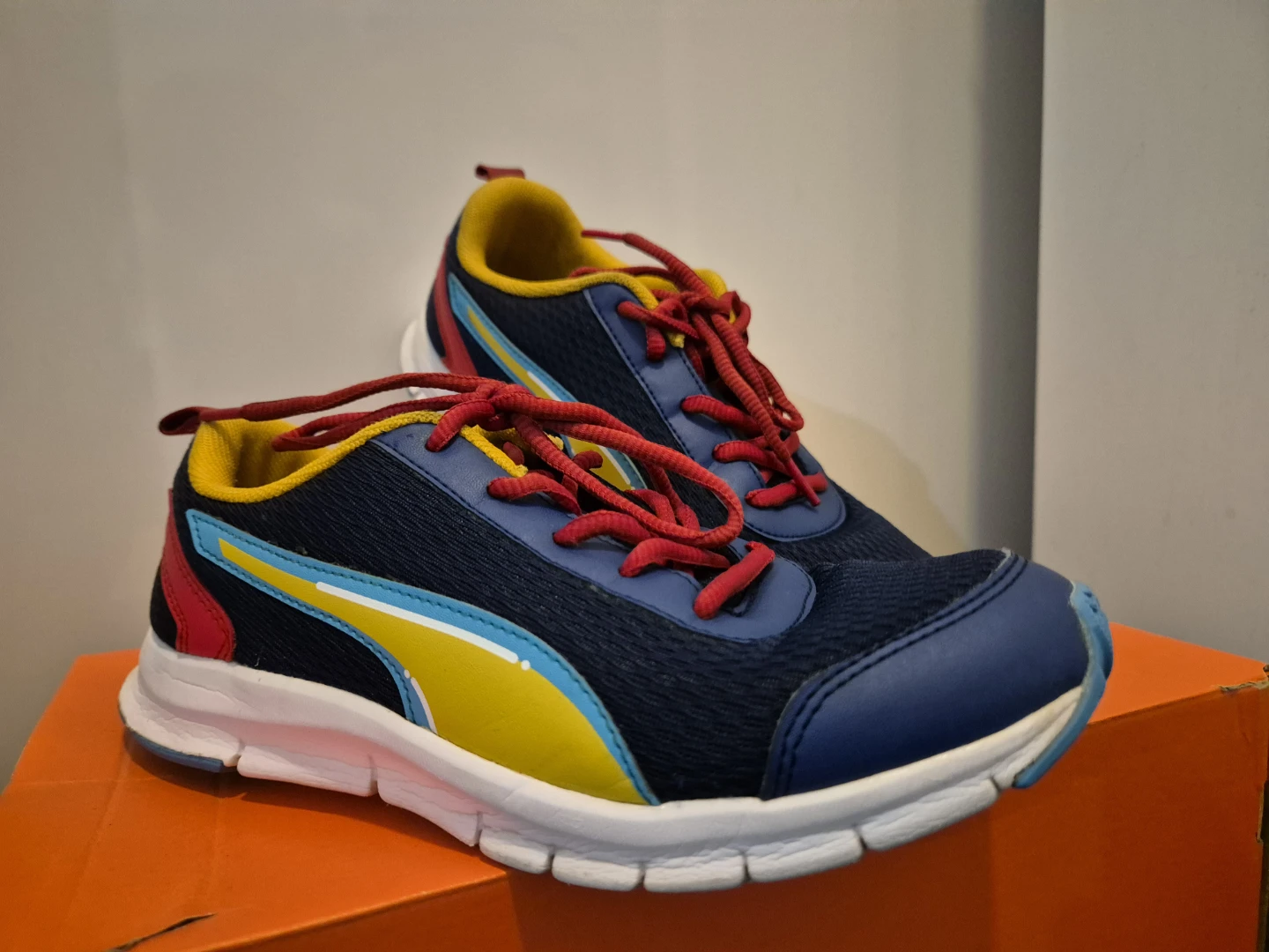 Puma Youth Racer V1 multicolorway sneakers - photo 5
