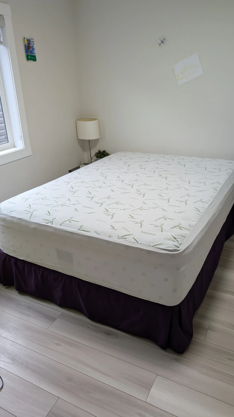 Queen Mattress, box spring, stand for sale - Serta Firm Mattress - photo 4