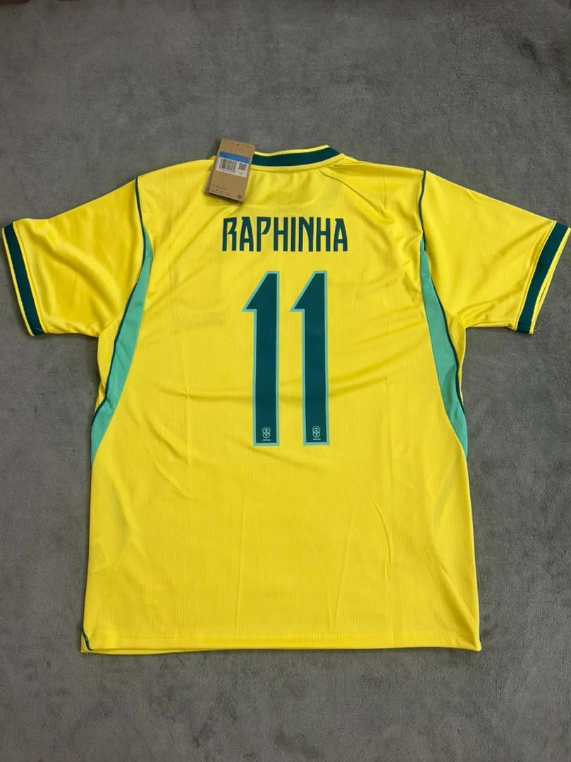 Brazil 2026 World Cup Soccer Jersey - Raphinha #11 - photo 2