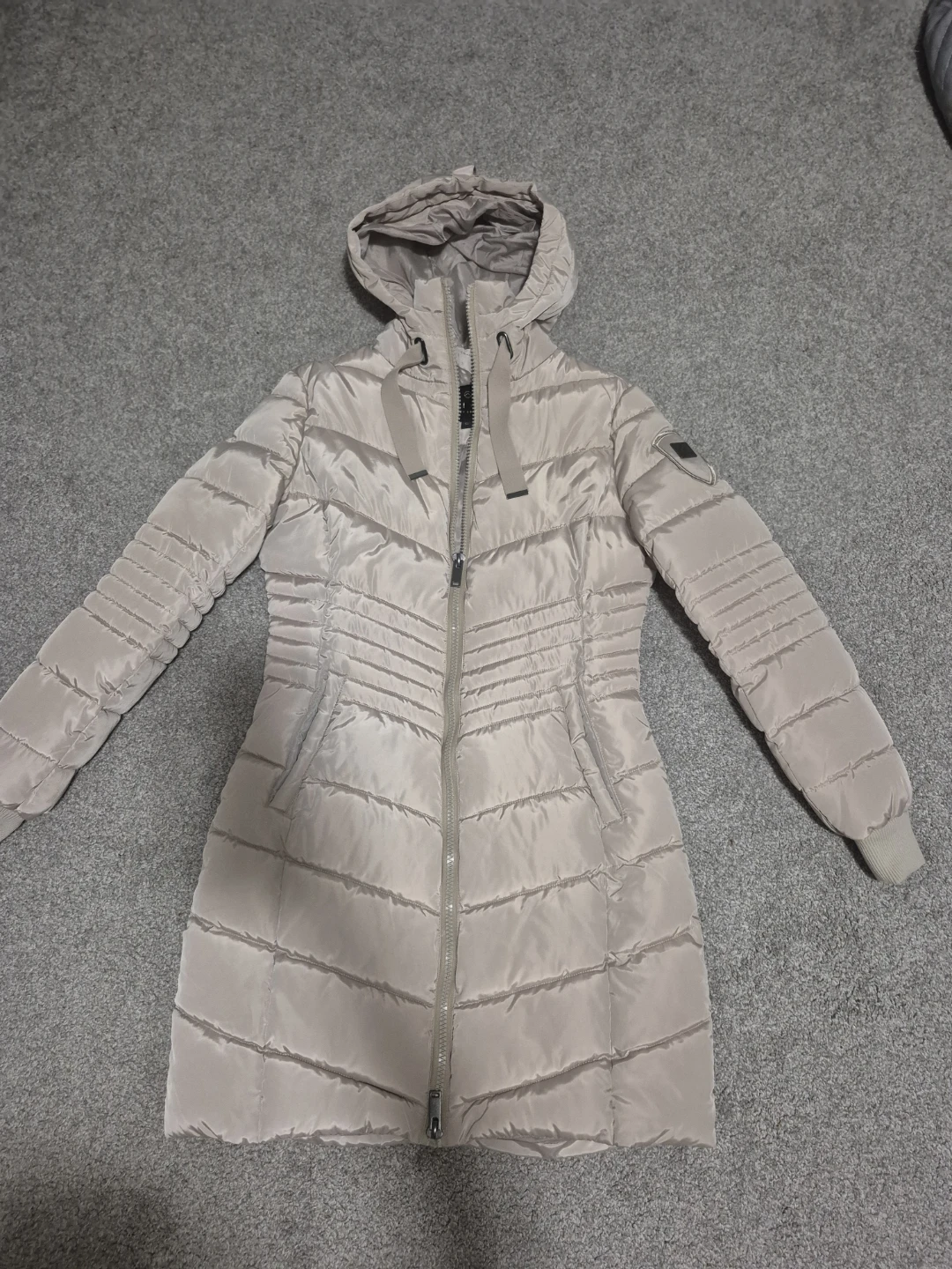 Suzy Shier Alta Puffer Parka Jacket - New