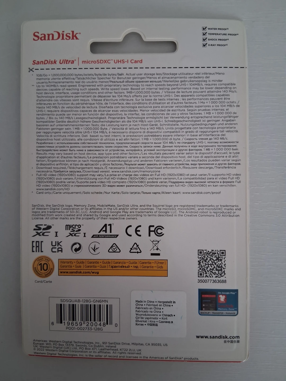 SanDisk 128GB Ultra microSDXC UHS-I Card - photo 2
